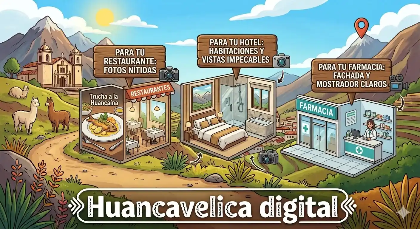 Fotografía profesional de un plato típico de Huancavelica