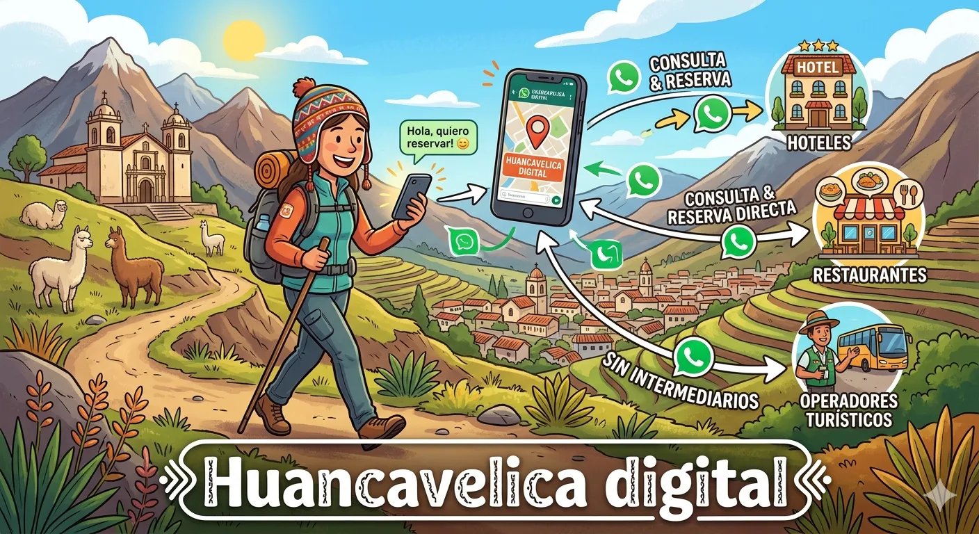 Turista consultando mapa en el Tren Macho