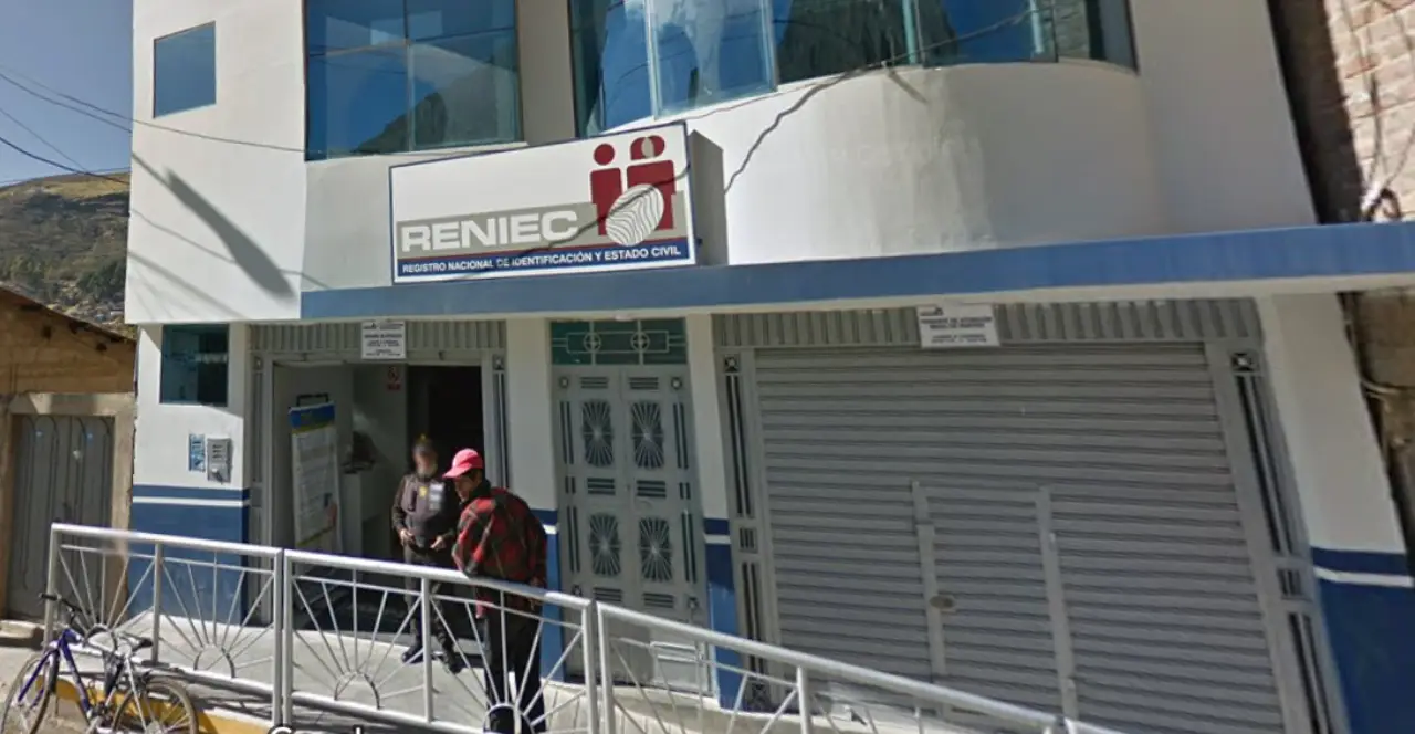Oficina de RENIEC en Huancavelica